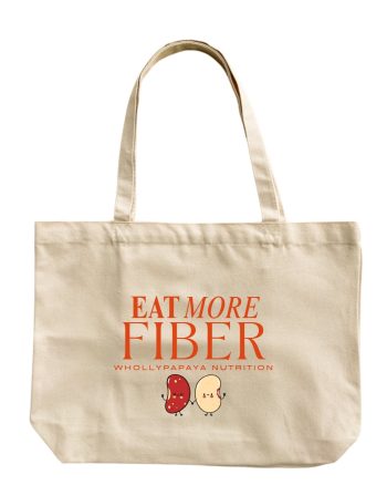 Wholly Papaya Eco-Friendly Canvas Totes - Image 7