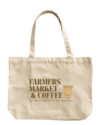 Wholly Papaya Eco-Friendly Canvas Totes - Image 5