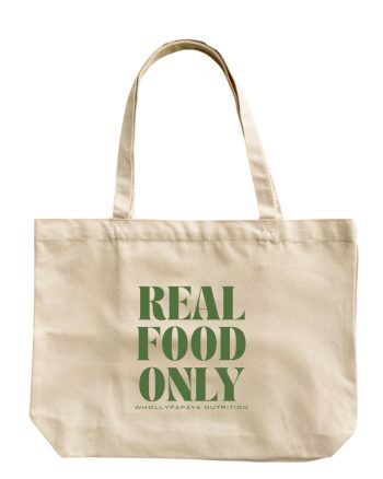 Wholly Papaya Eco-Friendly Canvas Totes - Image 2